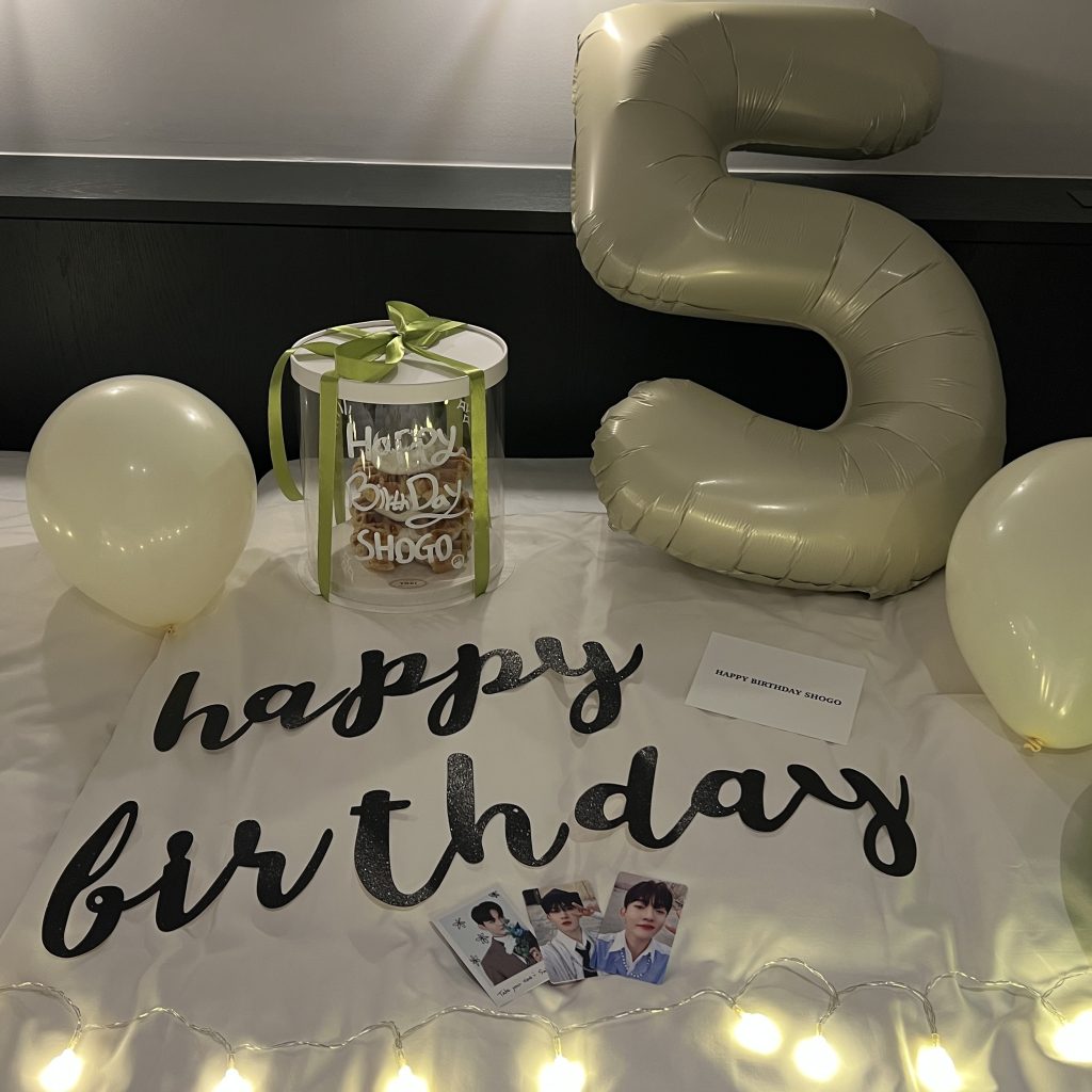 本人不在の誕生日会